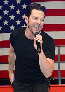 Mann performing at the 2019 4th of July celebration hosted by the United States Embassy in Berlin