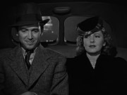 Smith and Saunders in a taxicab
