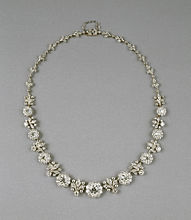 Diamond necklace, c. 1904