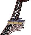 North leg of the Eiffel Tower