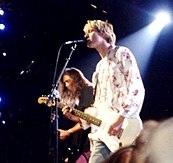 Nirvana frontman Kurt Cobain in 1992.