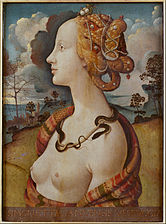 Portrait of Simonetta Vespucci (c. 1480) by Piero di Cosimo