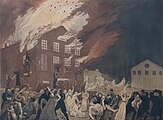 Painting of 1811 fire