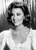 Black-and-white publicity photo of Jane Fonda in 1963.