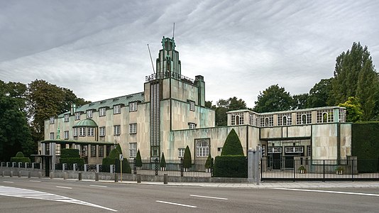 Stoclet Palace in Brussels by Josef Hoffmann (1905–1911)