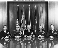 The Joint Chiefs of Staff in 1971.