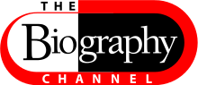 Logo for the Biography Channel