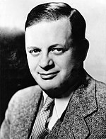 Black-and-white photo of Herman J. Mankiewicz in 1943.