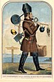 Image 17"Independent Gold Hunter on His Way to California", c. 1850 (from History of California)