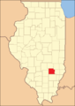 Clay County was reduced to its current size in 1841 by the creation of Richland County.