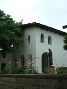 Mission San Luis Obispo de Tolosa, located in San Luis Obispo.