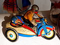 Image 4Motorcycle clubs became more prominent in the 1950s. Pictured is a vintage 1950s motorcycle toy. (from 1950s)