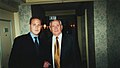 Jonny Blu and Mikhail Gorbachev - 2000