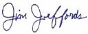 Signature of Jim Jeffords