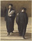 Honoré Daumier, The Two Colleagues (Lawyers) (Les deux confrères Avocats), between 1865 and 1870