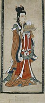 Painting of Taiyin Xingjun, the Western Xia (982–1227), in Hermitage Museum.