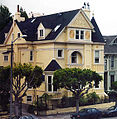 The C. A. Belden House on Gough Street is a late Revival Style home with Queen Anne and Beaux Arts features. The house is on the National Register of Historic Places in San Francisco.