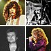 Clockwise, from top left: Jimmy Page, John Bonham, Robert Plant, John Paul Jones