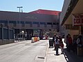 United States–Mexico border checkpoint at Nogales, Arizona.