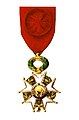 Fifth Republic officer class, decorated with a rosette