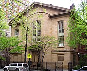 #28: The Brotherhood Synagogue was a stop on the Underground Railroad when it was a Quaker meeting house [33] The Travelers' Aid Society grew out of one of the congregation's activities.[21]