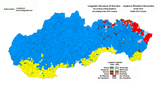 Hungarians in Slovakia (according to the 2011 census)