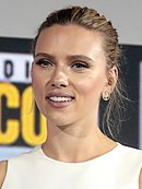 Photo of Scarlett Johansson at the 2019 San Diego Comic-Con