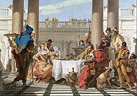 Giovanni Battista Tiepolo, The Banquet of Cleopatra, 1743–44
