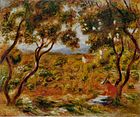 Pierre-Auguste Renoir, Les Vignes à Cagnes, 1908