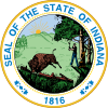 Official seal of Indiana