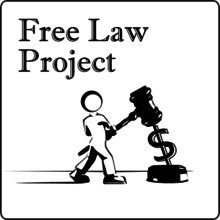 Free Law Project Logo showing "Hammerman" and organization name