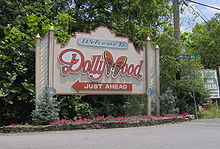 Photo of the entrance to Dollywood