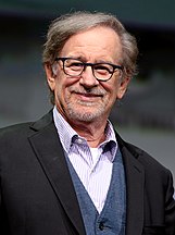 A photograph of Steven Spielberg