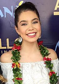Auliʻi Cravalho is of Hawaiian, Irish, Puerto Rican, Portuguese and Chinese descent.[29][30][31]