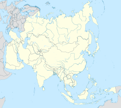 Rangún ubicada en Asia