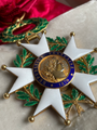 Grand Cross badge of the Legion d'Honneur, in gold, by Ouizille Lemoine et Fils, from the Third Republic (Obverse)