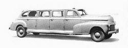 US-Army, Chevrolet Fleetline, stretch limousine, 15-Passenger (1943)