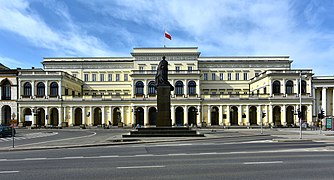 The seat of the administration of the Masovian Voivodeship