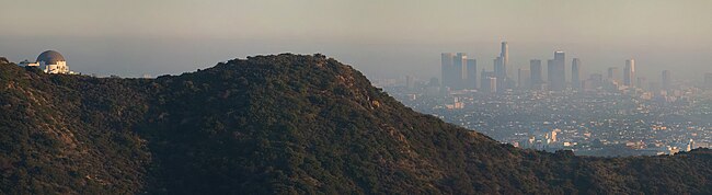Air pollution over the City of Los Angeles