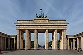 Brandenburg Gate in Berlin (1788–1791) by Carl Gotthard Langhans