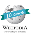 Tenth anniversary of the Asturian Wikipedia (2014)