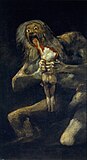 Francisco Goya, Saturn Devouring His Son, 1819–1823