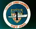 United States Coast Guard Squadron One unit patch during the Vietnam War