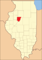In 1831, Peoria County's present borders were established and Mercer County was attached to Warren.