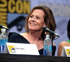 Sigourney Weaver v červenci 2017