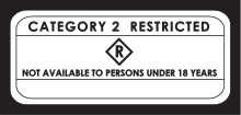 Category 2 restricted