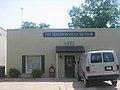 The Madisonville Meteor newspaper office is located next to the Madison County Museum.