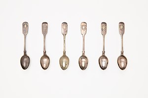 Six spoons