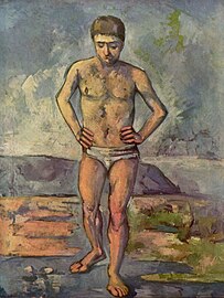 Paul Cézanne, The Bather, 1885–1887