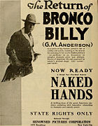 Naked Hands, 1918